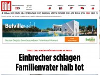 Bild zum Artikel: Kinder hörten seine Schreie - Einbrecher schlagen Familienvater halb tot