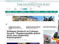 Bild zum Artikel: Wolfgang Bosbach zu Erdogan-Besuch: 'Bundesrepublik gehört nicht zum türkischen Hoheitsgebiet'