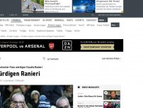 Bild zum Artikel: Fans würdigen Ranieri