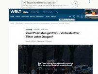 Bild zum Artikel: Landkreis Oder-Spree: Mann überfährt und tötet bei Flucht zwei Polizisten
