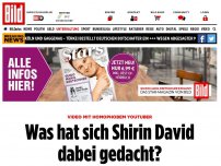 Bild zum Artikel: Fans und Kollegen sauer - Shirin David dreht Video mit homophoben Rapper