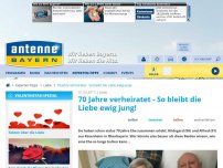 Bild zum Artikel: 70 Jahre verheiratet - So bleibt die Liebe ewig jung!