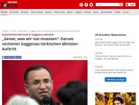 Bild zum Artikel: Justizminister darf nicht in Gaggenau auftreten - „Getan, was wir tun mussten“: Darum verbietet Gaggenau türkischen Minister-Auftritt