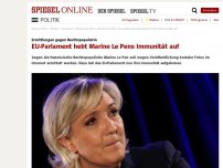 Bild zum Artikel: Ermittlungen gegen Rechtspopulistin: EU-Parlament hebt Marine Le Pens Immunität auf