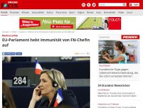 Bild zum Artikel: Abstimmung im EU-Parlament - Immunität von Marine Le Pen aufgehoben