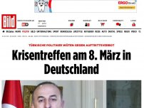 Bild zum Artikel: Türkei wütend - »Deutschland muss sich benehmen lernen