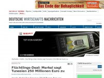 Bild zum Artikel: Flüchtlings-Deal: Merkel sagt Tunesien 250 Millionen Euro zu