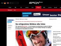 Bild zum Artikel: Ski-Alpin: Hirscher mit sechstem Weltcup-Gesamtsieg neuer Rekordmann