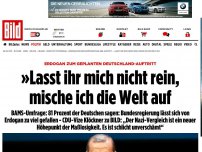 Bild zum Artikel: Krise mit der Türkei - Erdogan: „Wahlkampf-Absage gleicht „Nazi-Praktiken“