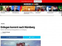 Bild zum Artikel: Erdogan kommt nach Nürnberg