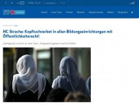Bild zum Artikel: HC Strache: Kopftuchverbot in allen Bildungseinrichtungen mit Öffentlichkeitsrecht!