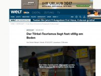 Bild zum Artikel: Urlaub 2017: Der Türkei-Tourismus liegt fast völlig am Boden