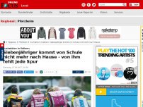 Bild zum Artikel: Suchaktion in Keltern - Siebenjähriger kommt von Schule nicht mehr nach Hause - von ihm fehlt jede Spur