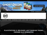 Bild zum Artikel: PlayStation 5: Release laut Damian Thong früher als erwartet