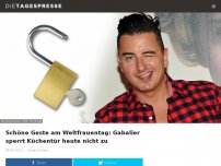 Bild zum Artikel: Schöne Geste am Weltfrauentag: Gabalier sperrt Küchentür heute nicht zu