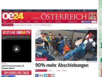 Bild zum Artikel: 90% mehr Abschiebungen