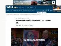 Bild zum Artikel: Rheinland-Pfalz: SPD schnellt auf 40 Prozent - AfD stürzt ab