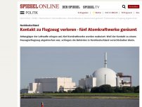 Bild zum Artikel: Norddeutschland: Kontakt zu Flugzeug verloren - fünf Atomkraftwerke geräumt