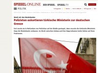 Bild zum Artikel: Streit mit den Niederlanden: Polizisten eskortieren türkische Ministerin zur deutschen Grenze