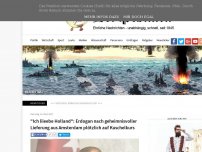 Bild zum Artikel: 'Ich liieebe Holland': Erdogan nach geheimnisvoller Lieferung aus Amsterdam plötzlich auf Kuschelkurs