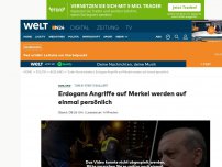 Bild zum Artikel: Türkei-Streit eskaliert: Erdogans Angriffe auf Merkel werden auf einmal persönlich