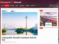 Bild zum Artikel: Lebensqualität: Düsseldorf sechstbeste Stadt der Welt