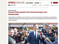 Bild zum Artikel: Parlamentswahl: Premier Rutte siegt laut Prognose in den Niederlanden