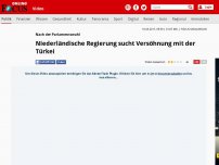 Bild zum Artikel: Nach der Parlamentswahl - Niederländische Regierung sucht Versöhnung mit der Türkei
