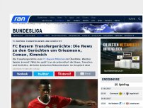 Bild zum Artikel: Griezmann: Für Bayern zu spielen, wäre ein Traum