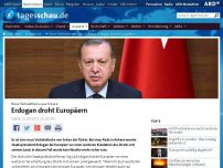 Bild zum Artikel: Neue Verbalattacke aus Ankara: Erdogan droht Europäern