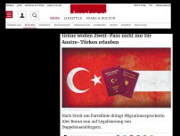 Bild zum Artikel: Grüne wollen Zweit-Pass nicht nur für Austro-Türken erlauben