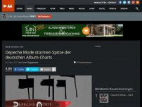 Bild zum Artikel: Depeche Mode stürmen Spitze der deutschen Album-Charts