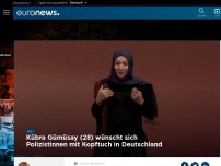 Bild zum Artikel: Kübra Gümüsay (28) wünscht sich Polizistinnen mit Kopftuch in Deutschland