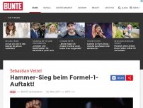 Bild zum Artikel: Sebastian Vettel: Hammer-Sieg beim Formel-1-Auftakt!