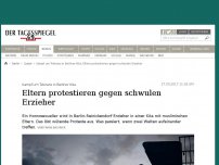 Bild zum Artikel: Eltern protestieren gegen schwulen Erzieher