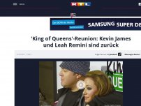 Bild zum Artikel: 'King of Queens'-Reunion: Kevin James und Leah Remini sind zurück