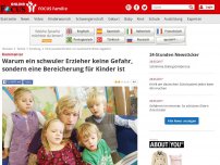 Bild zum Artikel: Kommentar - Warum ein schwuler Erzieher keine Gefahr, sondern eine Bereicherung für Kinder ist