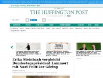 Bild zum Artikel: Erika Steinbach vergleicht Bundestagspräsident Lammert mit Nazi-Politiker Göring