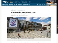Bild zum Artikel: Gewalt-Brennpunkt: In Hanau kann es jeden treffen