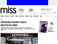 Bild zum Artikel: Yeah: Sephora kommt nach Deutschland!