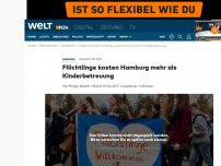 Bild zum Artikel: Zahlen für 2016: Flüchtlinge kosten Hamburg mehr als Kinderbetreuung