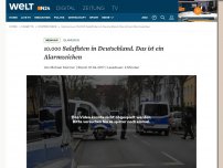 Bild zum Artikel: Islamismus: 10.000 Salafisten in Deutschland. Das ist ein Alarmzeichen