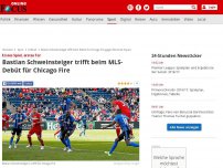 Bild zum Artikel: Erstes Spiel, erstes Tor  - Bastian Schweinsteiger trifft beim MLS-Debüt für Chicago Fire