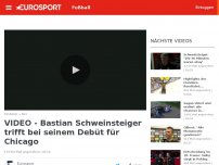 Bild zum Artikel: VIDEO - Bastian Schweinsteiger trifft bei seinem Debüt für Chicago
