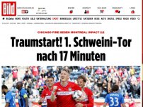 Bild zum Artikel: Chicago - Montreal 2:2 - Traumstart! 1. Schweini-Tor nach 17 Minuten