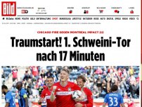 Bild zum Artikel: Chicago - Montreal 2:2 - Traumstart! 1. Schweini-Tor nach 17 Minuten