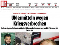 Bild zum Artikel: Syrische Aktivisten - Schwerer Chemiewaffen- Angriff in Syrien