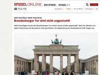Bild zum Artikel: Nach Anschlag in Sankt Petersburg: Brandenburger Tor wird nicht angestrahlt