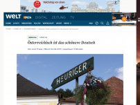 Bild zum Artikel: Sprache: Österreichisch ist das schönere Deutsch