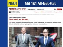 Bild zum Artikel: Aktion nach homophober Attacke: Fasst euch an, Männer